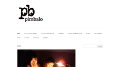Desktop Screenshot of pimbalo.com